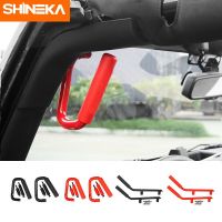 zxfgew SHINEKA Armrests สำหรับ Jeep Wrangler JK 2007-2017รถ2/4ประตูด้านหน้าด้านหลัง Grab Bar Handle Kit อุปกรณ์เสริมสำหรับ Jeep Wrangler JK