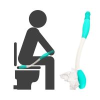 ❡⊕❖ From bending over to wipe toilet pregnant women fat people from the auxiliary tool for disabled bar stool artifact elderly