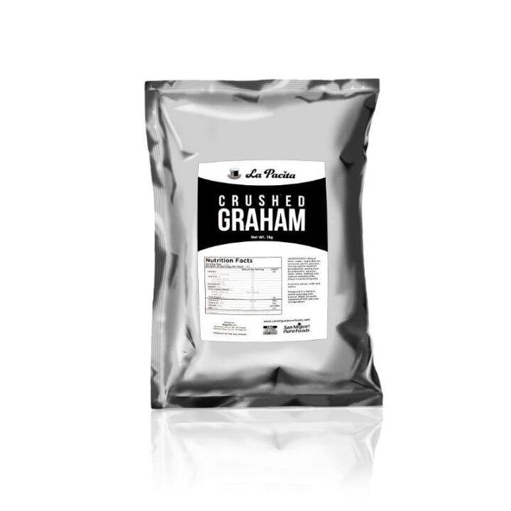 MY San Crushed Grahams 1kg (Graham) / Crushed Oreo 454g / La Pacita
