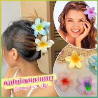 GW กิ๊บติดผม รูปดอกไม้ สไตล์วินเทจ แฟชั่นหวาน  flower hair clip