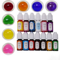 Epoxy Pigment Set 6-30 สี Liquid Epoxy Resin Dye Ink Color Essence Liquid Art Diffusion เม็ดสีเรซิ่นเข้มข้นสูง-vn4958570