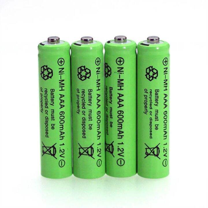 AAA rechargeable battery 600 mAh Nickel Metal Hyoride | Lazada PH