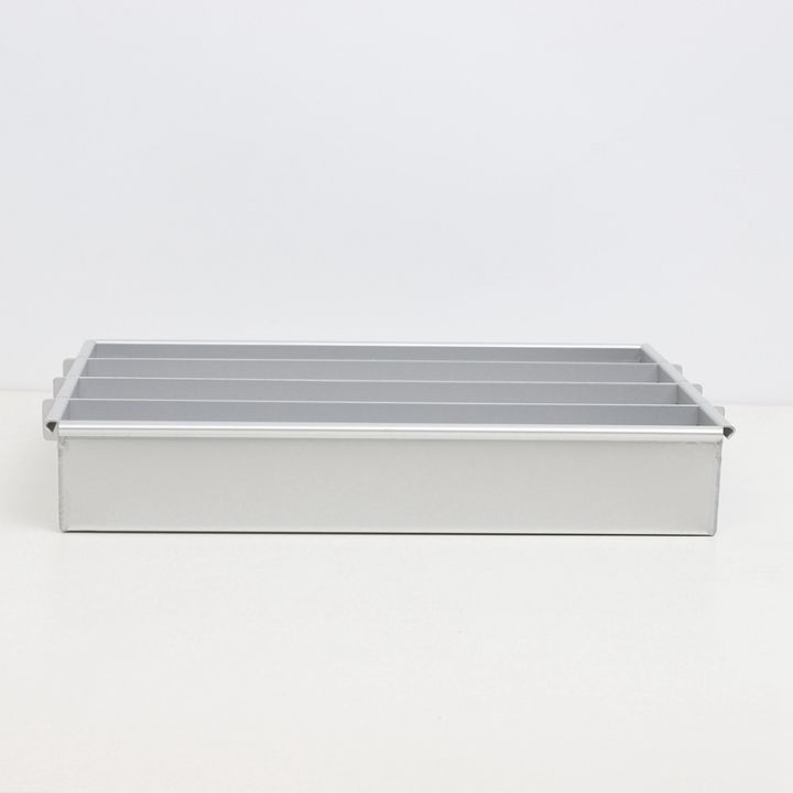 2pcs-cooling-plate-aluminum-alloy-slitter-snowflake-cake-split-case-baking-accessories-silver