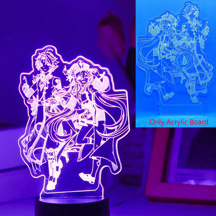 genshin-impact-scaramouche-balladeer-3d-led-night-lamp-for-kid-anime-light-room-decor-base-and-acrylic-board-are-sold-separay