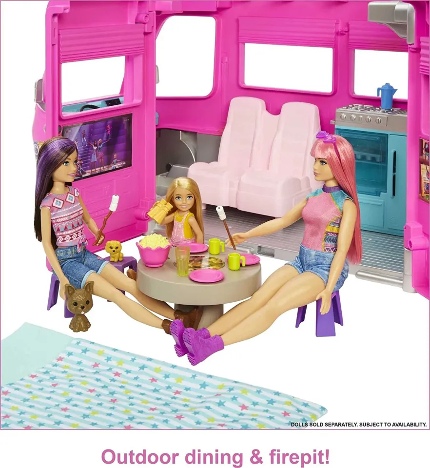 barbie van house