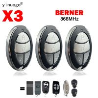 3PCS BERNER BHS140 868MHz BERNER BHS140 BHS121 BHS110 BHS130 BHS153 BHS211 BHS221 Remote Control Garage Door 868MHz Gate Opener