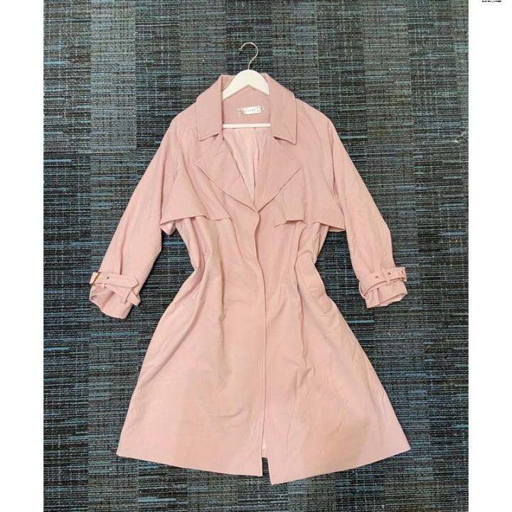 Women's Coat Spring and Autumn 2023 New trench coat short Pre loved