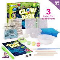 Glow in the Dark, 3 x experiment kit Age 8+ , Steam kit, Science Kit, Educational toys, Kids craft kits, Kids crafts, Kids art and crafts, craft, Kids toys, stem toy, Kids Science, Kids Experiment