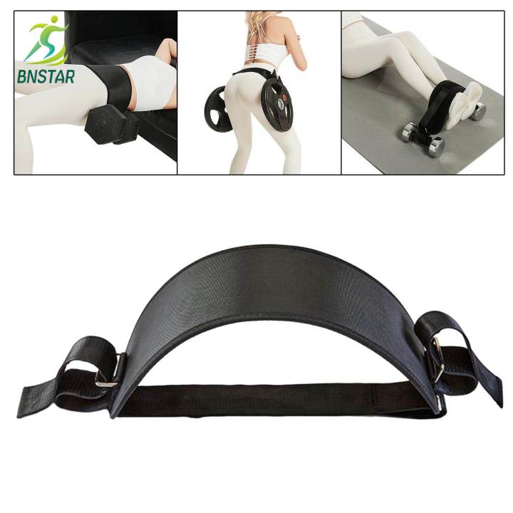 New Hip Thrust Cushion Belt Hip Bridge Waist Belt Exercise Hip Thrust Belt  For