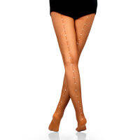 เซ็กซี่ Rhinestone ผู้หญิง Tights BallroomLatin Dance การแข่งขัน Pantyhose Hard เส้นด้าย Elastic Shiny Fishnet ถุงน่อง Professional