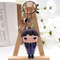 New Wednesday 3D Silica Gel Keychain Cartoon Key Chain Ring Gift For Women Men Doll Pendant Decoration Bag Accessories Keyring