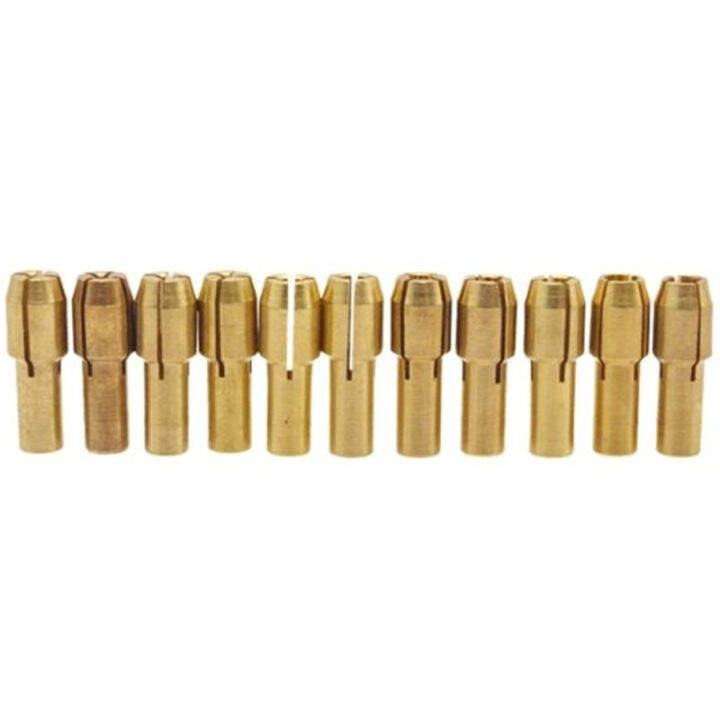 fashion-11pcs-set-mini-drill-brass-collet-chuck-accessories-for-dremel-rotary-power-tool