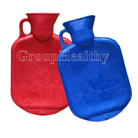 HOT WATER BAG กระเป๋าใส่น้ำร้อน ช่วยลดอาการ ปวดประจำเดือน  ให้ความอบอุ่นร่างกาย ขนาด 2 ลิตร 1 ชิ้น