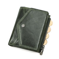 Contacts Fashion Mini Wallet Genuine Leather Wallet Women Zipper Coin Purse Quality Card Holder Small Money Bag Female Wallets
