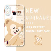 เคสโทรศัพท์มือถือ4C อัจฉริยะสำหรับ Infinix Smart 4 X653C X653 Smart 6 Plus ของแท้กันกระแทกปลอกอ่อนเคสโทรศัพท์คริสตัลรูปการ์ตูนเคสมือถือคลุมทั้งหมดป้องกันกล้องแบบใส