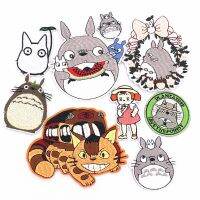 {Match maker}}9ชิ้น/เซ็ตอะนิเมะตัวละคร Totoro แพทช์ไม่มีใบหน้าคน A Pplique เหล็กบนเครื่องแต่งกายสำหรับ DIY เสื้อผ้าตกแต่งเย็บปักถักร้อยสติกเกอร์ผ้า