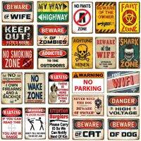 No Pants Zone Wall Decor Warning Danger No Trespassing G un Metal Signs Achtung Minen Vintage Poster Art Plaque YJ160(only one size: 20cmX30cm)(Contact seller, free custom pattern)