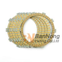 6 Pcs Motorcycle Clutch Friction Plate For HONDA Rancher ES TRX350 Shadow 400 VN400 VT400 VT500 SW-T 400