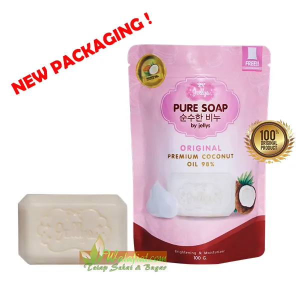 Pure Soap Jellys Original Sabun Beras Kelapa Thailand Lazada Indonesia 7076