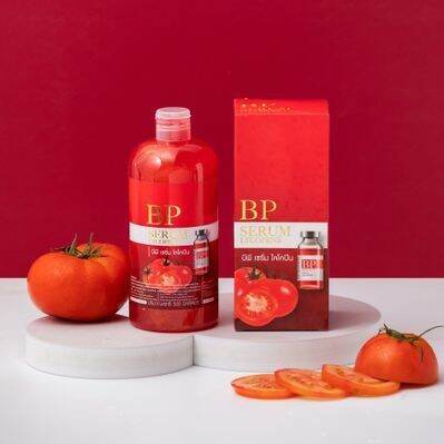 แพ็คเกจใหม่-บีพีเซรั่มไลโคปีน-bp-serum-lycopene-เซรั่มบีพี-เซรั่มแดงทาผิว-ขนาด-500-มิลลิลิตร