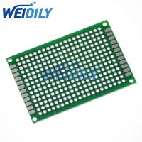 【YF】✙﹍  10PCS 4x6CM Double-Side Prototype PCB Printed Circuit Board 4x6cm Breadboard Plate