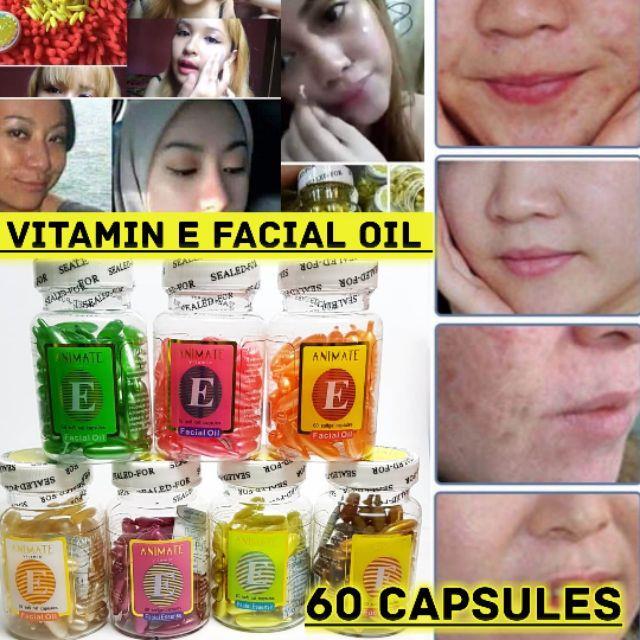 Promo Animate Vitamin E Facial Oil/ Sell Loose by Piece Only/ Tak jual satu  bottle | Lazada