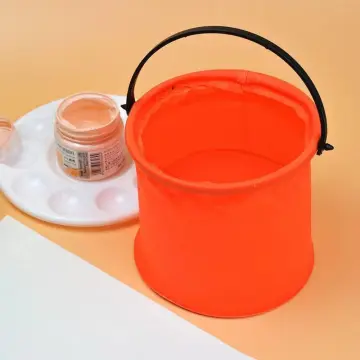 Portable Beach Bucket Sand Toy Foldable Collapsible Multi Purpose