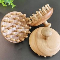 Body Anti Cellulite Brush Soothing Wooden Essential Oil Spa Air Cushion Massage Hair Comb Scalp Massage Brush Dead Skin Remover