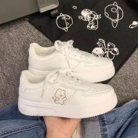 【Ready Stock】 ☎✼™ C39 Milk fufu small white shoes female student Korean version ve奶fufu小白鞋女学生韩版百搭春秋季ulzzang休闲运动板鞋子5.26