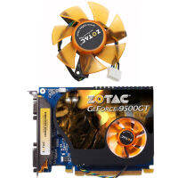 47มม. 4Pin การ์ดพัดลมระบายความร้อนเปลี่ยนสำหรับ ZOTAC 9400GT 9500GT HD4650กราฟิกการ์ด Cooler พัดลม