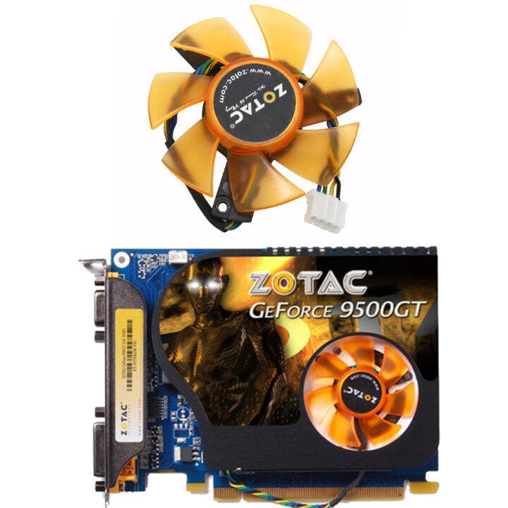 47มม-4pin-การ์ดพัดลมระบายความร้อนเปลี่ยนสำหรับ-zotac-9400gt-9500gt-hd4650กราฟิกการ์ด-cooler-พัดลม