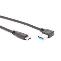 ข้อศอก Type-c ตัวผู้ 90° แท็บเล็ตศัพท์ Android มุมขวา USB3.0 สายเคเบิลข้อมูลความเร็วสูงสายเคเบิลอะแดปเตอร์ชาร์จ ...