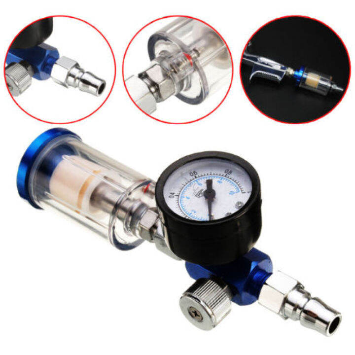 mini-air-pressure-regulator-in-line-water-trap-filter-auto-car-paint-primer-spray-air-regulator-water-oil-filter-set