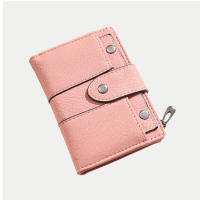 Fashion Women Coin Purse Wallet Ladies Girls Solid Color Leather Wallets Money Card Holder Coin Bag Clutch