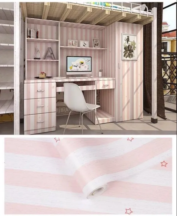 Self adhesive wallpapers PVC wall sticker Lazada PH