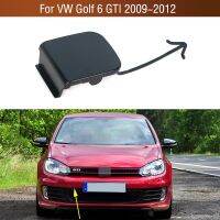 กันชนหน้ารถไม่มีสีฝาที่ครอบตะขอลากฝาปิดลากรถลากจูงสำหรับ VW Golf 6 GTI 2009 2010 2011 2012