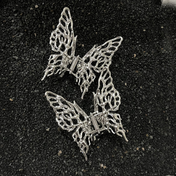 vintage-jaw-shaped-clips-silver-accessories-punk-butterfly-style-hairpins-hair-metal-large