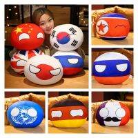 2023 Hot Sales 10ซม. ของเล่นลูกบอลสไตล์คันทรีจี้ Polandball ตุ๊กตาผ้ากำมะหยี่แลคคอลแลฟตันสหรัฐฯฝรั่งเศสรัสเซียสหราชอาณาจักรญี่ปุ่นเยอรมนีอิตาลี