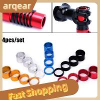 ARQEAR529453อุปกรณ์เสริม4ชิ้น/เซ็ต5สี5/10/15/20มม. ก้านรองหูฟังอะลูมินัมอัลลอยโช๊คจักรยานเครื่องซักผ้าฝาเครื่องซักผ้าอะไหล่จักรยานเสือหมอบ