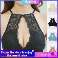 GUZHRNG เซ็กซี่ ตัดพรวดพราด เปิดร่อง เสื้อครอปสายเดี่ยว Bralette บรา บัสเทียร์ เสื้อกั๊กลูกไม้