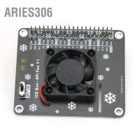 Aries306 พัดลมระบายความร้อน ไฟ Led อุปกรณ์เสริมคอมพิวเตอร์ สําหรับ Raspberry Pi 4B 3B + Gpio