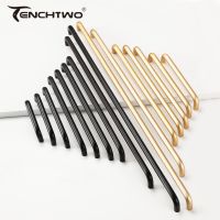 TENCHTWO Nordic Gold Black Furniture Handles Wardrobe Bathroom Cabinet Pull Kitchen Closet Knobs For Drawers Cupboard Door Knobs