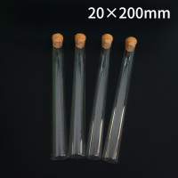 12pcslot 20x200mm Glass Bottle Test Tube Cork Stopper Spice Bottles Container Small DIY Jars Vials Tiny Bottles Glass