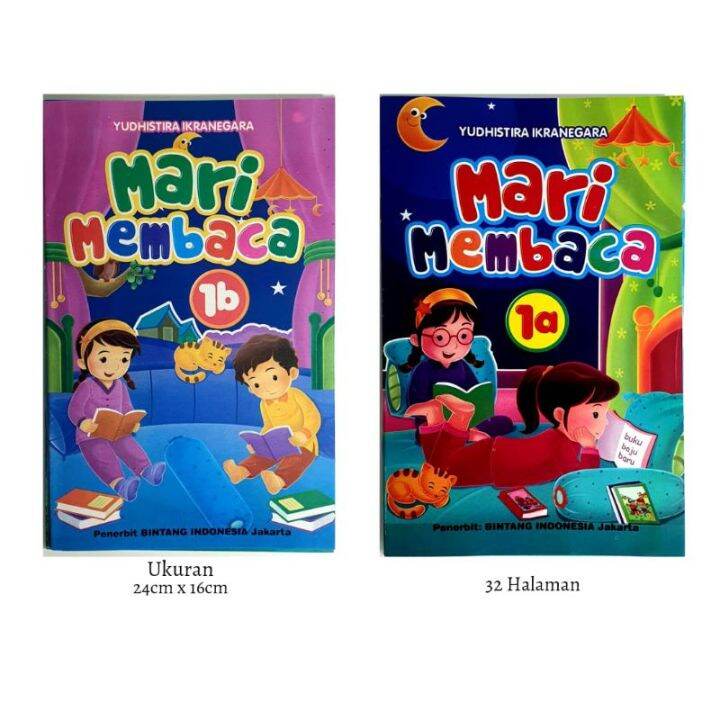 Bintang Indonesia - Buku Mari Membaca 1a & 1b Untuk Tk-Paud | Lazada ...