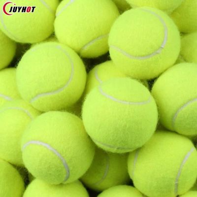 1 Pcs Tennis Balls Practice Training Outdoor Elasticity Durable for Dogs Bite and Chomp 6.4CM Dog