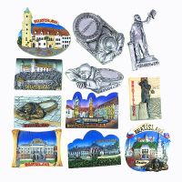 ✖❍ Czech Slovakia Fridge MagnetsTravel Souvenir Tourist Attractions 3d Handmade Home Decor Creative Decoration Resin