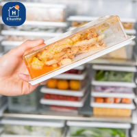 Food Storage Box Plastic Refrigerator Food Sealed Box Separate Freezer Vegetable Fruit Meat Fresh Box With Lid Kitchen Organizer