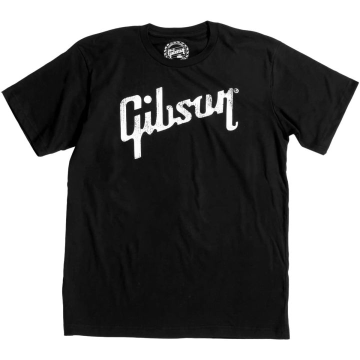 gibson-เสื้อคอกลม-เสื้อ-gibson-logo-t-shirt-แขนสั้น-ของแท้-ผ้า-cotton-100