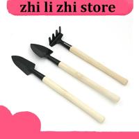 zhilizhi Store Mini Gardening Tool 1set Three-Piece Garden Planter Tools Small Shovel/Rake/Shovel Vegetable Planter Planting Gardening