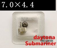 :{”》《: ใหม่!Daytona Submariner 7.00X4.40Mm เงินหรือนาฬิกากันน้ำแบบมงกุฎสำหรับ R 116610